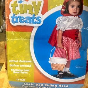 Disguise Tiny Treats Little Red Riding Hood costume size 12-18 months